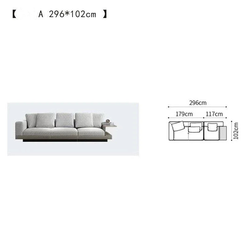 For Italian Minimalist Fabric Sofa Set Living Room Furniture Modern Sofa Set Living Room Furniture Sofa Set - Kimlud