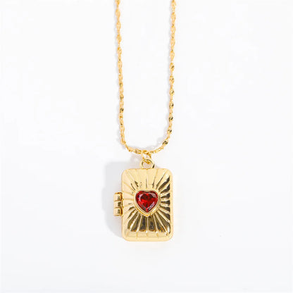 Lettering You're My Soulmate Simple Stainless Steel Chain Necklace Tarnish Free Couples Necklace for Women & Men Jewelry Gifts