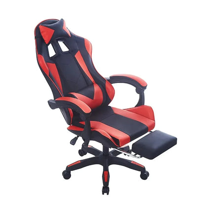 Computer Racing Swivel Leather Office Chair Gaming Modern Leather Reclining Chair Ergonomic PC Computer Gaming Chair |...