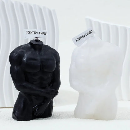 Male Styling Aromatherapy Candle Body Ornament Birthday Candles Aromatherapy Candle Gift m