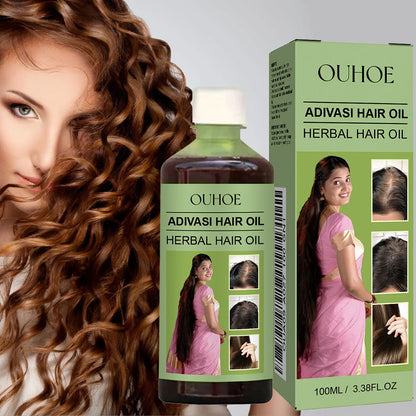 100ml Hair Growth Oil Herbal Hair Care Rosemary Prevent Hair Loss Repair Damaged Hydrate Moisturize Nourishing Scalp Essence