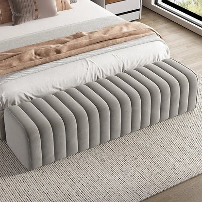 Nordic Shoe-changing Stool Home Furniture Doorway Ottoman Simple Comfortable Soft Bag Bench Cloakroom Sofa Side Stools h - Kimlud