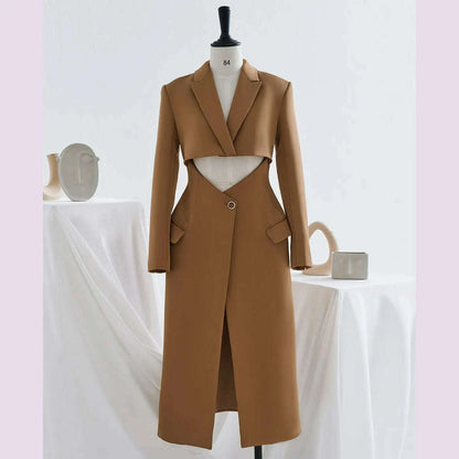 2024 New Women Blazers Fashion 3D flower decoration purple Blazer Elegant ladies notched collar Long Sleeve Suit Coat Y4831