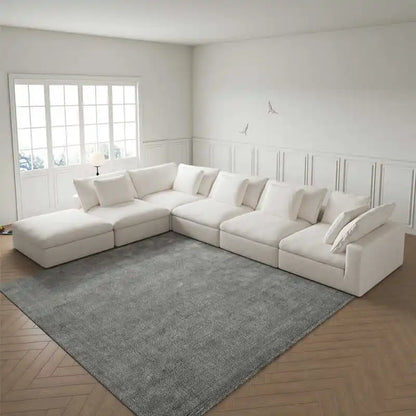 Modern Luxury Living Room White Cloud Sofa New Design Modular Cloud Couch Sectional Sofa Bed For Home Furniture | Kimlud...