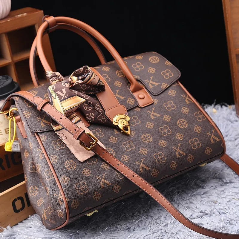 Light luxury brand women's bag 2025 new fashion versatile high-end handbag large capacity trendy single shoulder crossbody bag