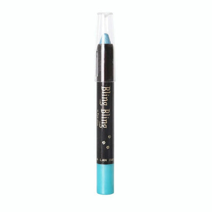 15 Color Pearlescent Eyeshadow Eyeliner Pencil Waterproof Glitter Matte Nude Eye Shadow Makeup Pigment Silkworm Eyeshadow Pen