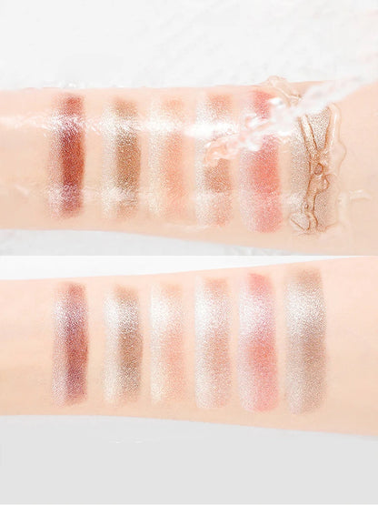 Gradient two-color eye shadow pen waterproof, sweat proof, not easy to smudge, pearlescent, fine shiny, lazy eye shadow...