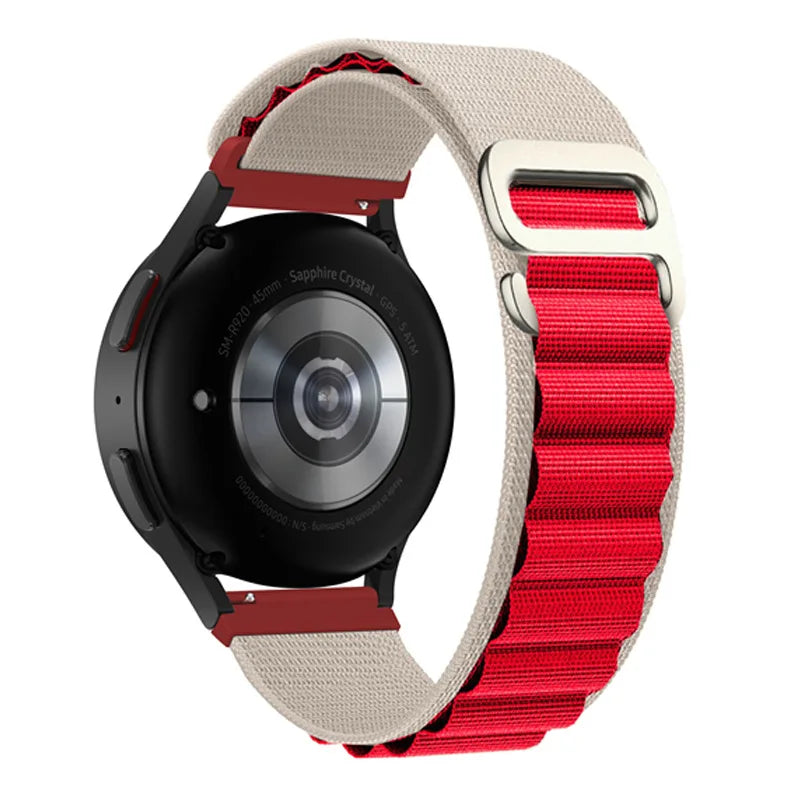 Nylon Loop Strap For Zeblaze Vibe 7/Pro/Lite Stratos 2/3 GTR 2/3 Pro Beyond 2/3 Pro Btalk 2 Swim NEO3 Bracelet 22mm...