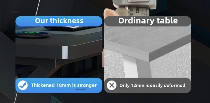 Modern Double Computer Desks Home Desktop E-sports Gaming Table Bedroom Simple Desk Student Study Tables Office Furniture EE Z - Kimlud