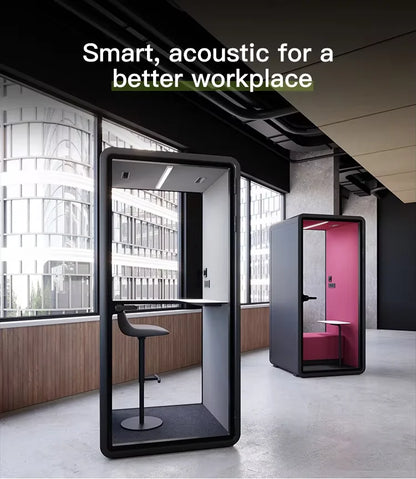 Multi-Functional Soundproof Booth Dual-Purpose Work And Rest Acoustic Pod Customized Internal Facilities For Open Office Public