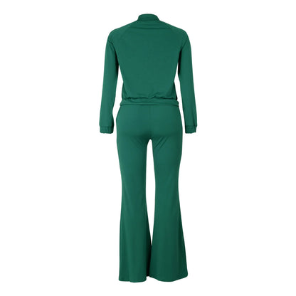 Trendy Women 2 Piece Tracksuit Autumn Winter Sport Jogger Outfits Fashion Solid Sweatsuit 2024 Female Two Piece Pants...