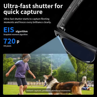 New Upgrade Smart glasses With Camera Video Recording AI Photo Recognition Bluetooth Call Translation Voice Sunglasses...