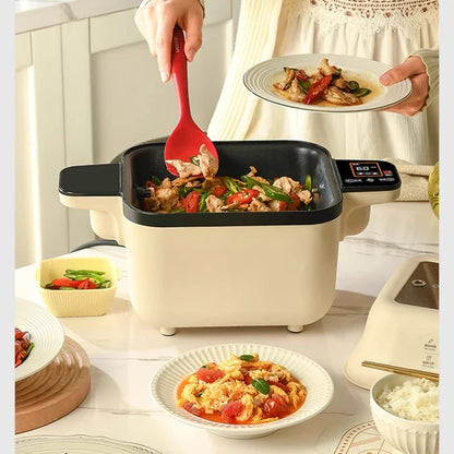 Automatic Cooking Robot Fully Automatic Rotating Stir Fry Smart Home Lazy Pot Fried Rice Machine Multifunctional 220V