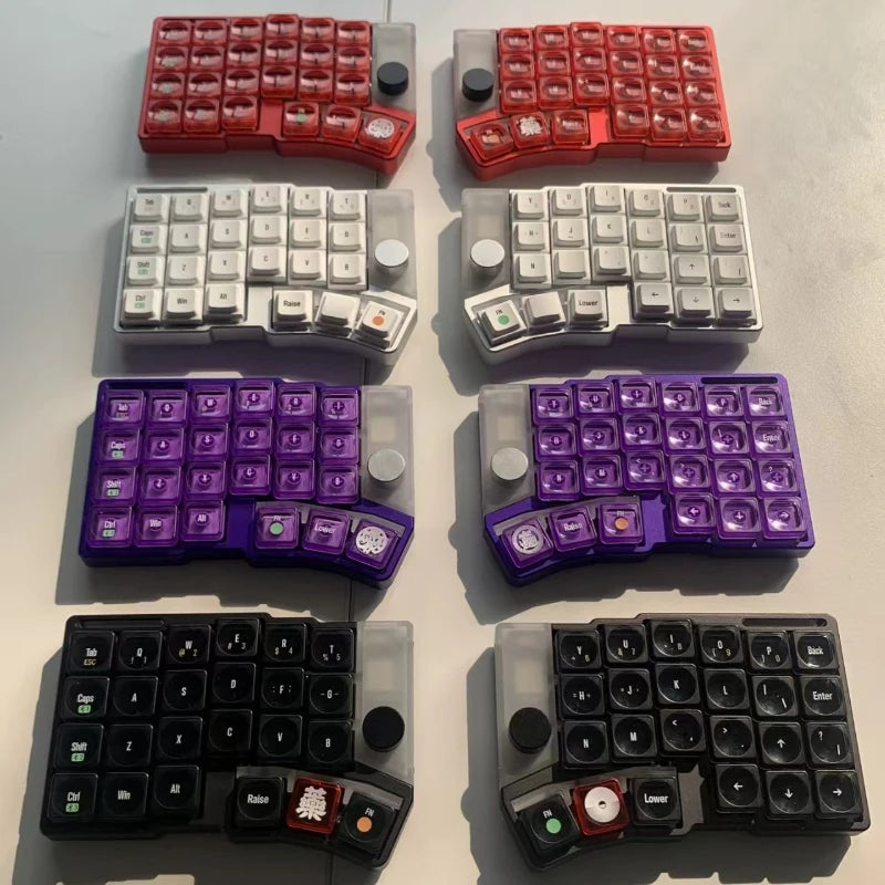 Cornix Wireless Split Mechanical Keyboard Bracket Version Aluminium Case Hot Swap Kit Bluetooth 2Mode Keyboard Ergonomics VIAL - Kimlud