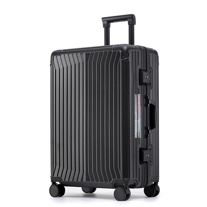 SUSHIMU Suitcase Wide Handle Travel Suitcase Men 20 24 26 Carry-On Luggage Women PC  Trolley Case