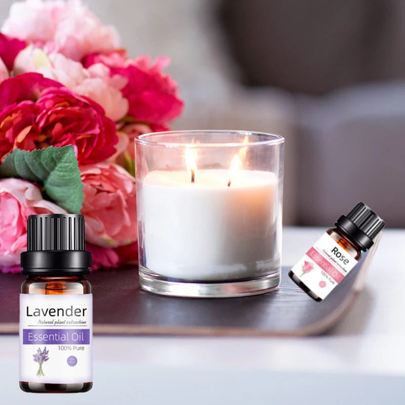 10ml Organic Aroma Essential Oil 100% Pure Green Tea Neroli Fragrance Oil Bulk for Candles Soap Making Fragrance Oil