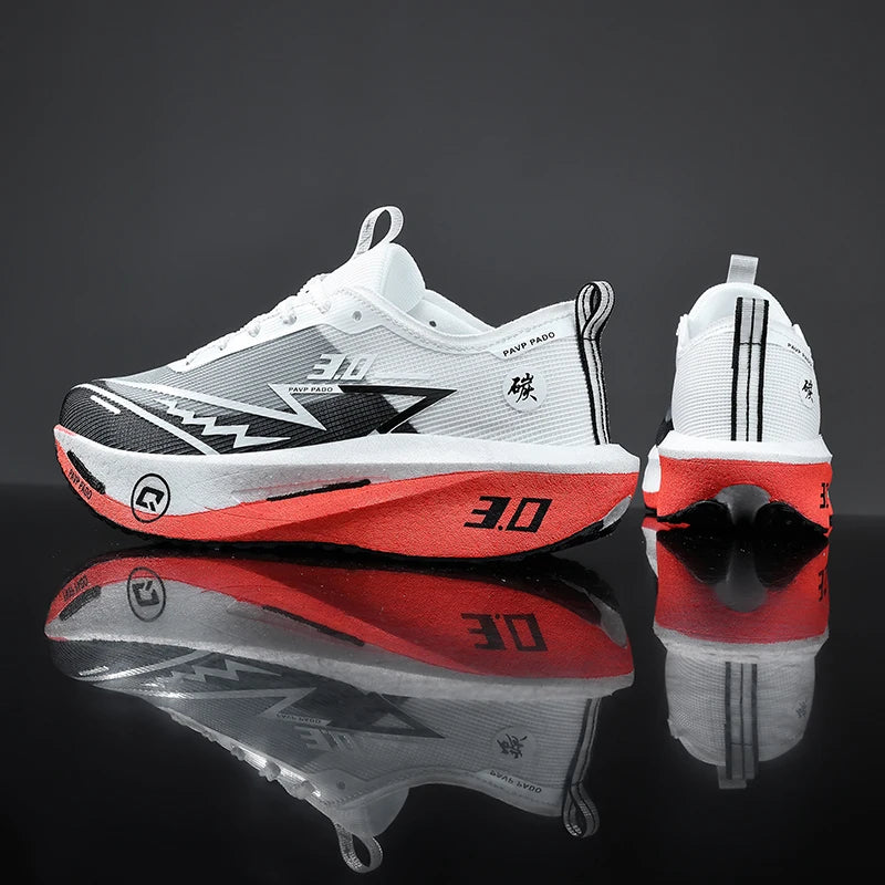 Running Shoes Men Carbon Board Marathon Speciality Sports Breathable Lightweight Women's Comfortable Athletic Sneakers