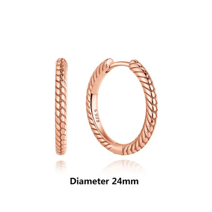 Original 925 Sterling Silver Earrings 2026 Stud Hoop Crystal Earings For Women Rose Gold Crown Heart Infinity Bee Earing...