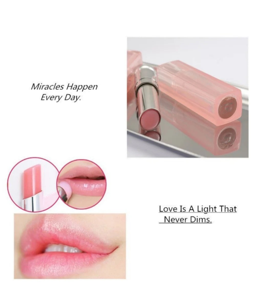 3pcs/1set of color changing lipstick, moisturizing, brand new color changing durable waterproof lipstick. Magical lipstick, colo