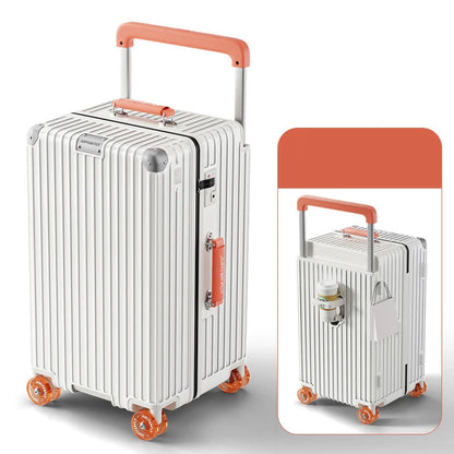 20"24"30 Inch Wide Handle Travel Suitcase PC Zipper Carry-on Luggage Trolley Case with Wheels Boarding Box Rolling Luggage Bag