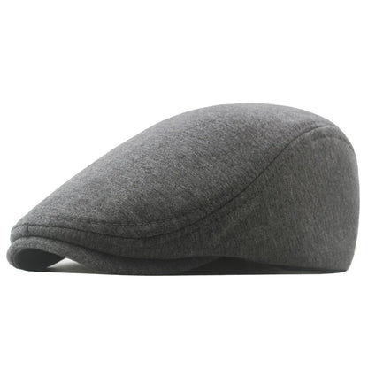 Fashion New Men's Casual Newsboy Hat Flat Cap Winter And Autumn Retro Beret Hat Wild Casual Hats Octagonal Cap Winter...