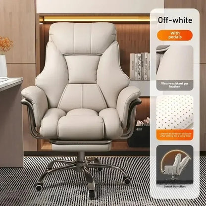 Boss Chair Home Office Computer Comfortable Sofa Study Room Can Lie Down and Rotate Gaming Chair Ergonomics Backrest Lift Chair