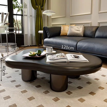 Light Luxury Cream Style Cloud Coffee Table Living Room Furniture Creative Dining Table Side Tables Coffee Table for Living Room