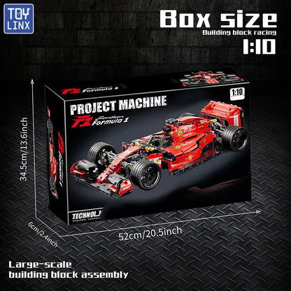 ToylinX RC Race Cars Building Sets MOC Remote Control Building Blocks Car Cool Collectible Model Car Kits Toys Christmas Gift