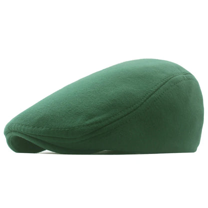 Fashion New Men's Casual Newsboy Hat Flat Cap Winter And Autumn Retro Beret Hat Wild Casual Hats Octagonal Cap Winter...