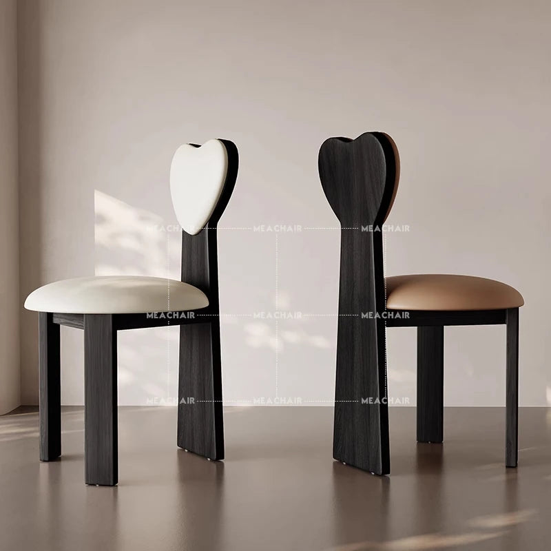 Italian Solid Wood Chair Dining French Home Makeup Chinese Antique Back Chair Single Hotel Dining Silla Comedor Furniture