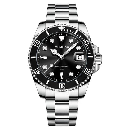 2025 New Men Luxury Sports Watches Quartz Wristwatches Waterproof Stainless Steel Strap Luminous Auto Date Casual Dress Watch