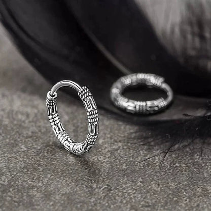 Vintage Cool Huggie Hoop Earrings For Men Women Fashion Indian Boho Jewelry Accessories Gift Party