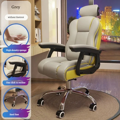 z for China factory wholesale high back swivel office chair pu leather armchair height adjustable office chair with...