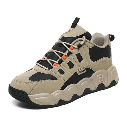Jordan Grant Men's Shoes Versatile Thick Bottom Shock Absorption Heightening Student Wear-Resistant Dad Shoes Sporty Style - Kimlud