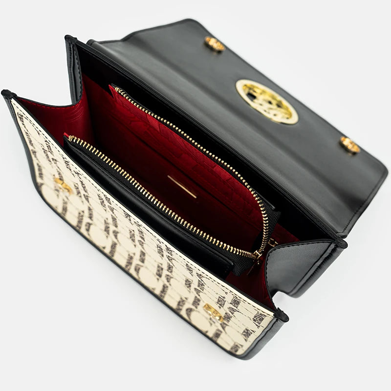 CH Solid Design Shoulder Bag Dark Letter Embossed Ladies Party Bag Exquisite Luxury Brand Fashion Design Handbag Classic...