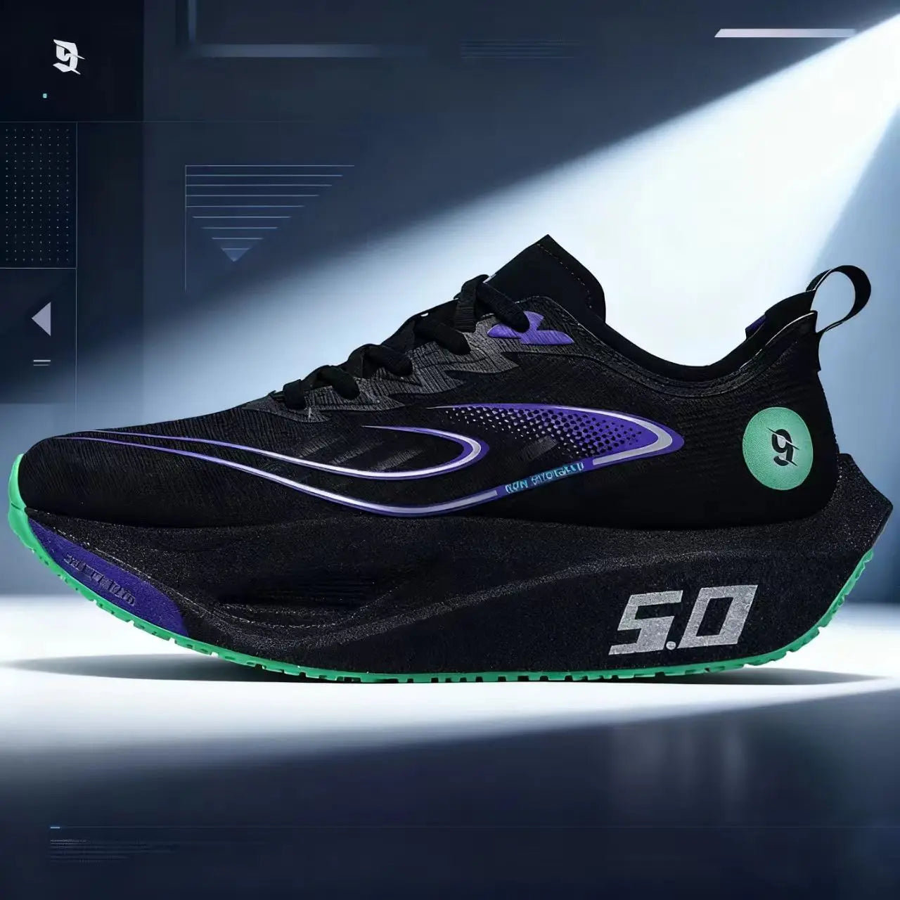 Unisex 2025 Full Carbon Plate Running Shoes Professional Marathon Racing Lightweight Bounce Cushion Breathable Sports Sneakers