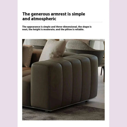 Italian Minimalist Sofa Living Room Recliner Multifunctional Modern Designer Sofa Elegant Luxury Divano Soggiorno Home Furniture