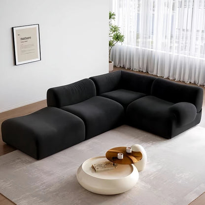 Living Room Luxury Sofa Modern Minimalist Fabric Sofa Multi Functional Free Combination Sofas Household Aesthetic Furniture - Kimlud