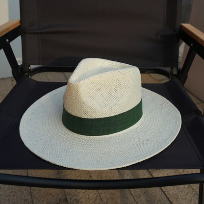 Fashion Casual White Panama Hats Summer Fedora Hat for Men Women Sun Hats Wedding Party Hat with Ribbon Band | Kimlud...