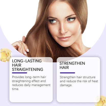 250g Keratin Straightening Hair Mask Restore Hair Soften Gloss Straightener Deep Repair Conditioner For Dry Damaged Frizzy Hair