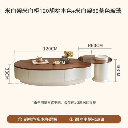 Designer Living Room Coffee Table Aesthetic Italian Writing Modern Coffee Table Decoration Unique Mesa Auxiliar Home...