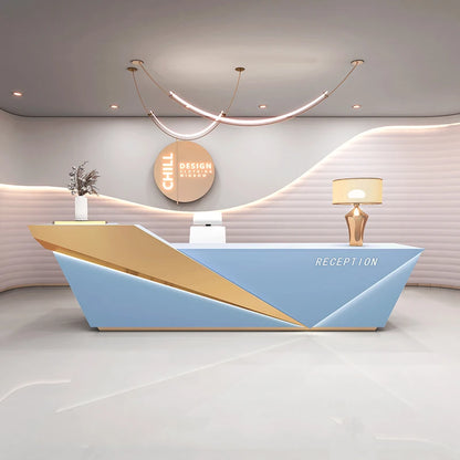 Unique Beauty Reception Desks Company Organizers Best Welcome Reception Desks Design Led Lights Mostrador Commercial Furniture