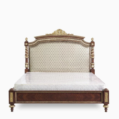 France Luxury Double Bed Romantic Design Comfortable Bedroom Bed Princess Square Frame Letto Matrimoniale Unique...