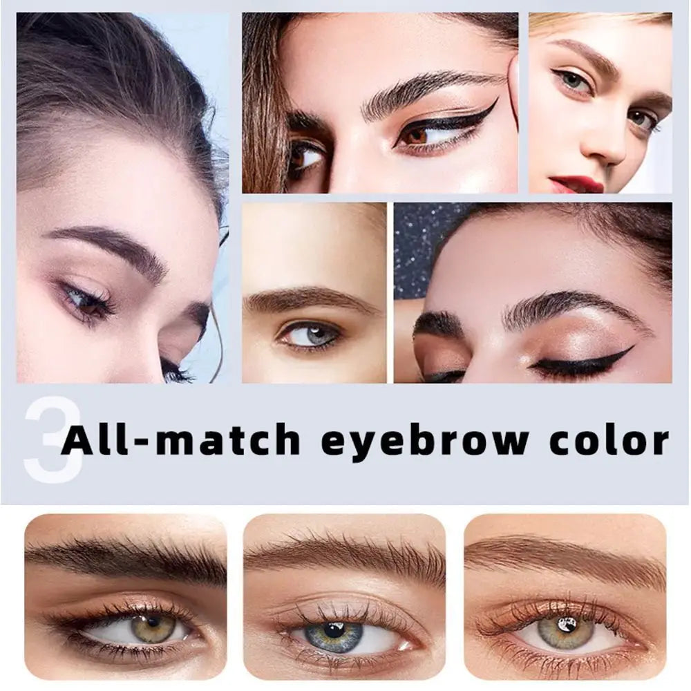 2 in 1 Eyelash and Eyebrow Tinting Kit, Professional Beauty Makeup Tool for Eyebrow and Eyelash Coloring, Suitable for Daily - Kimlud
