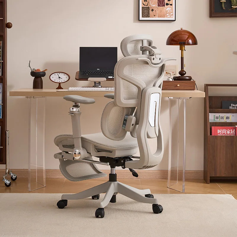 Esports Ergonomic Lift Chair Bedroom 6D Armrest Lumbar Support Computer Chair Household Comfortable Office Backrest Chair - Kimlud