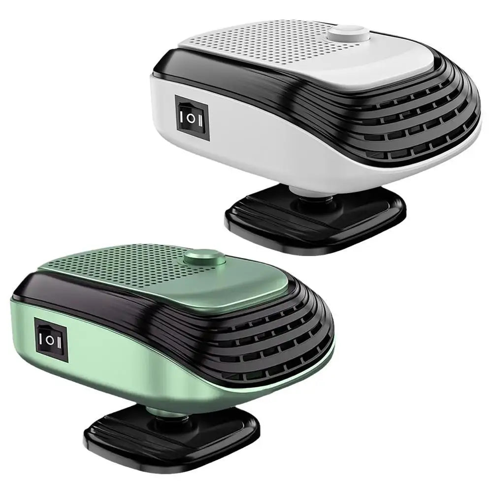 Car Winter Fast Heating 120w Electric Heated Fan Auto Windshield Defogging Heating Cooling Truck RV SUV Travel Camper Tools