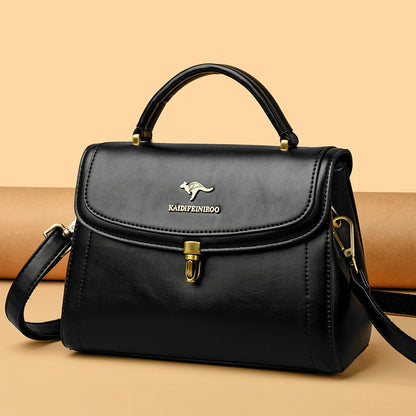 High Quality Leather Shoulder Crossbody Bags for Women 2024 Ladies Luxury Designer Fashion Handbags Female Messenger Sac...