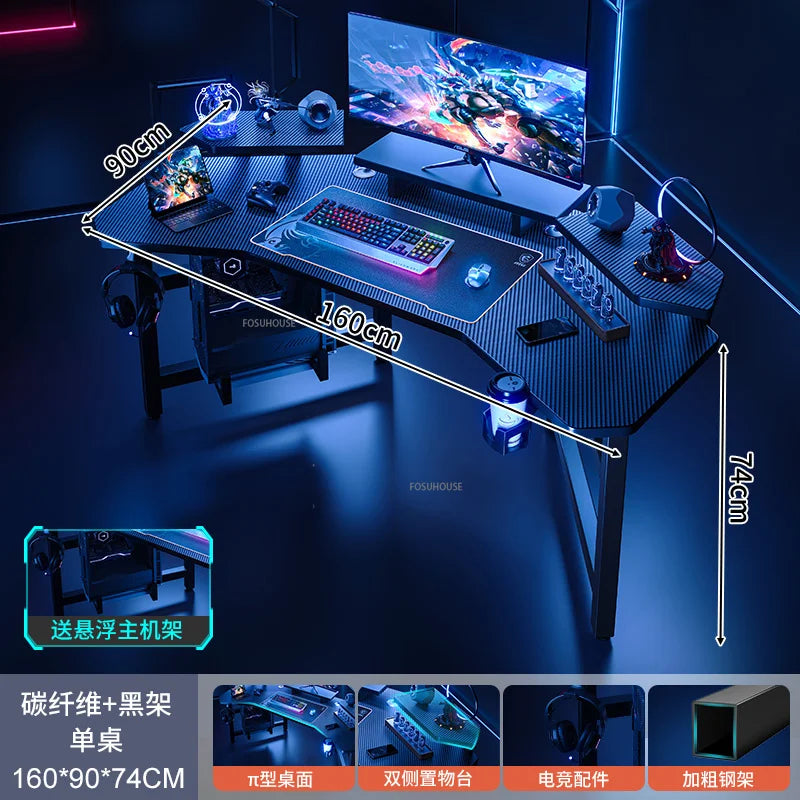 Nordic Simple Computer Desks Home Bedroom E-sports Gaming Desk Light Luxury Office Furniture Desktop Computer Desk Reading Desk - Kimlud