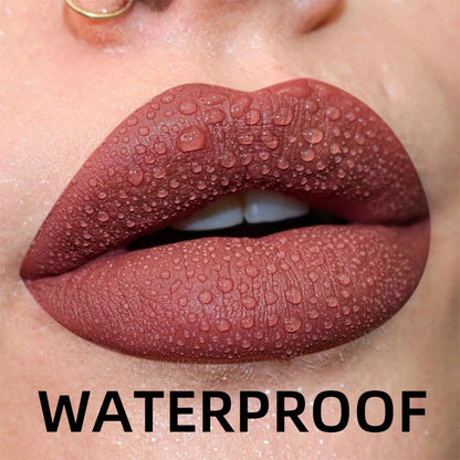 19 Colors Matte Velvet Lip Gloss Waterproof Liquid Lipstick Nude Black Lips Tint Makeup Lip Glaze Cosmetics Red Lip...