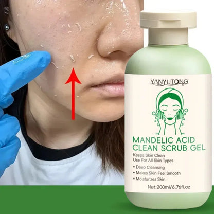 Exfoliating gel facial deep cleansing pore cleansing skin care whitening moisturizing repair facial scrub skin care